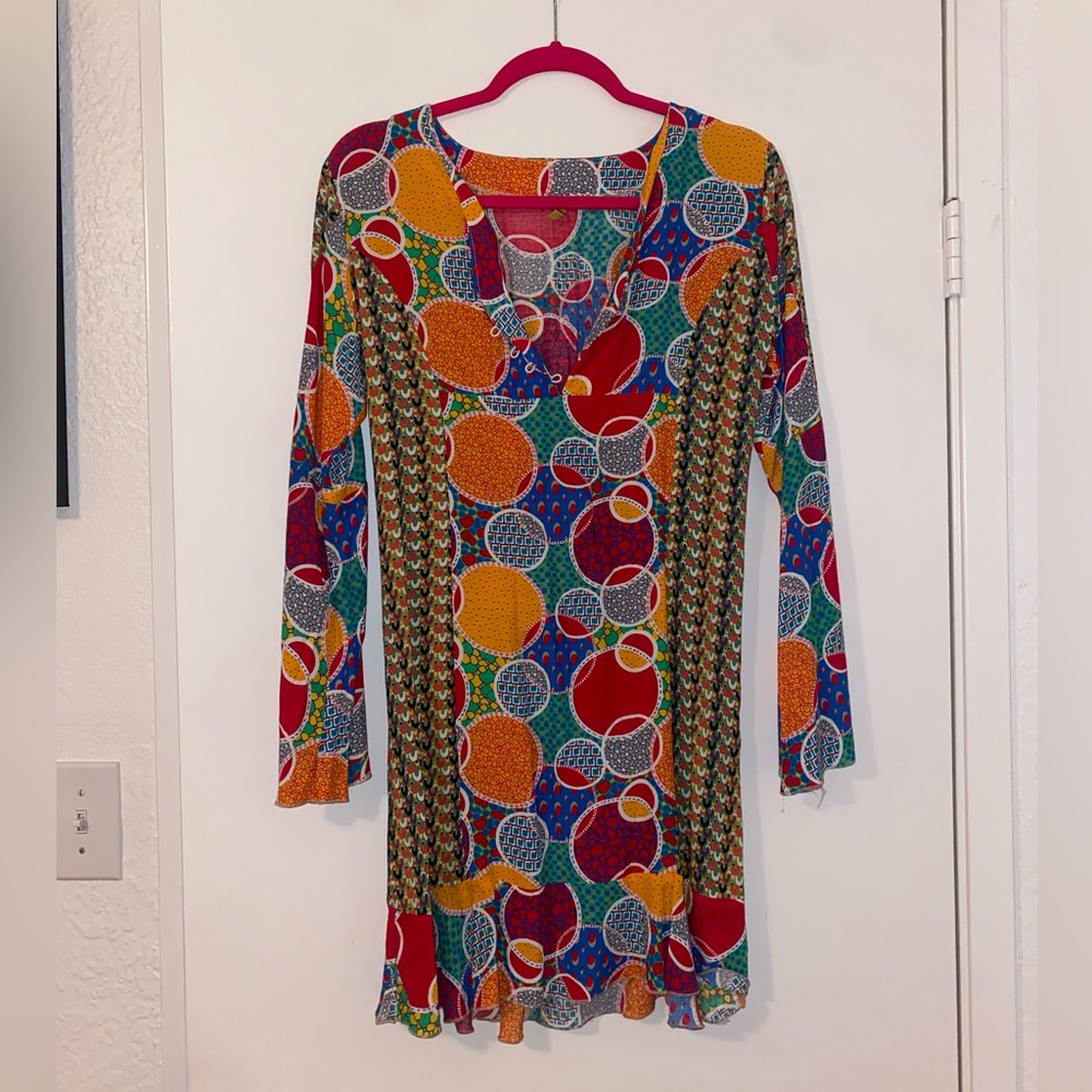 Funky Pattern Tunic Dress